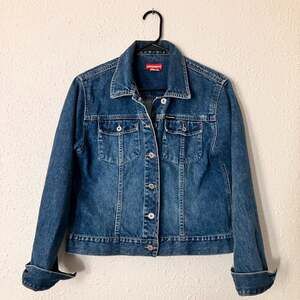 Vintage Unionbay Denim Trucker Jacket Womens L Blue Jean Classic 90s Y2K